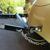 Tow bar hinge