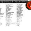 Badge Order List #3