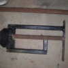 frt bumper bracket: Cut bumper support bar