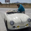 vintage speedster: putting the top up