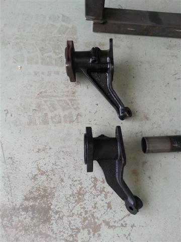 swing axle end castings- long and short