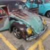 Bizarre Paint Jobs (or lack of): Has clear coat over old paint &amp; rust