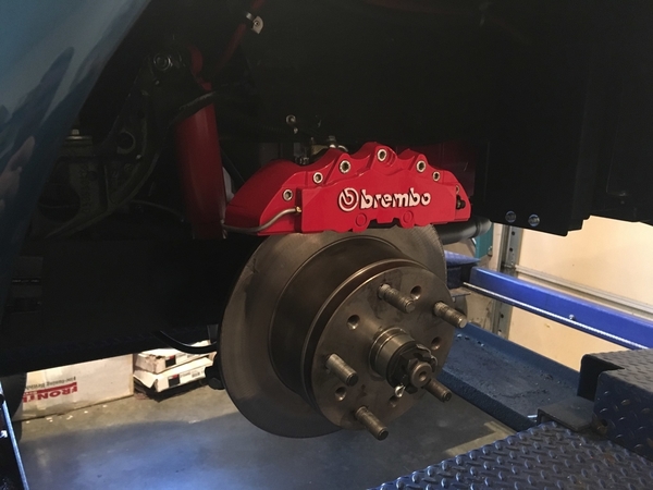 Speedster Conversion rear Brembo 163