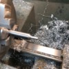 IMG_2832: Making the reverse countersink on lathe