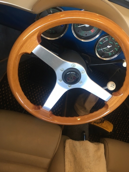 Speedster Grant wood steering wheel