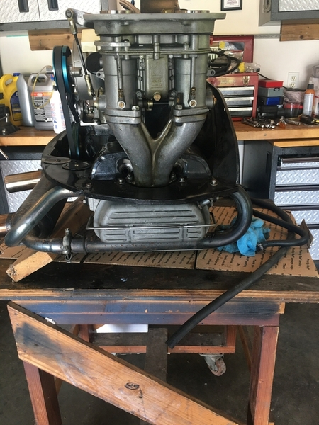 Puma engine out to rebuild 4