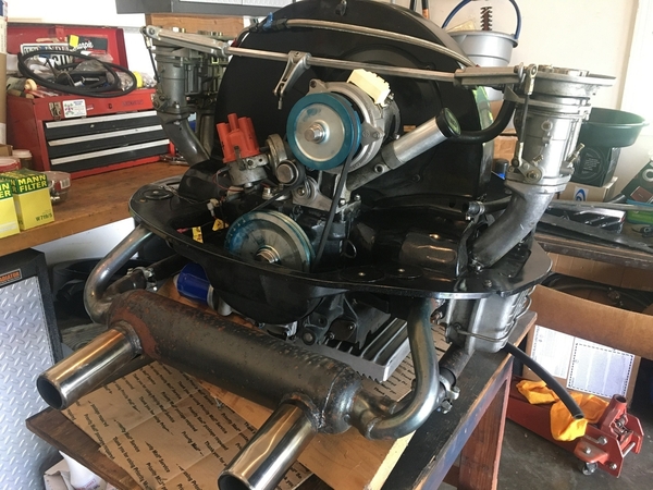 Puma engine out to rebuild 1