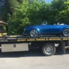 Speedster being towed 4