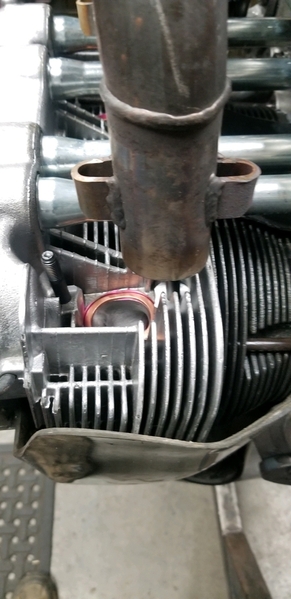 type 4 2.L header not fitting wider engine