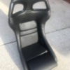 Racing seats recaro style blk leather 4jpg