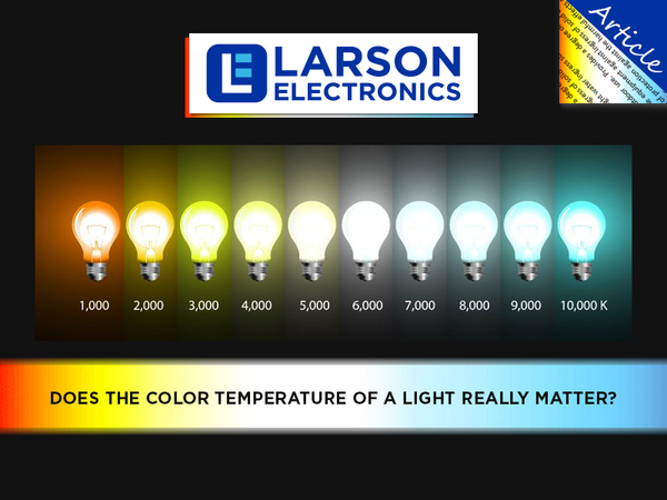 LED color chart