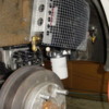 oil cooler in fenderwell- Gordon's