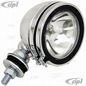 Image result for C13-9309 - EMPI - CHROME 12 VOLT OFF-ROAD LIGHT WITH H3/100 WATT BULB- 5 INCH