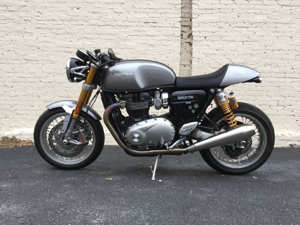 Silver Thruxton R